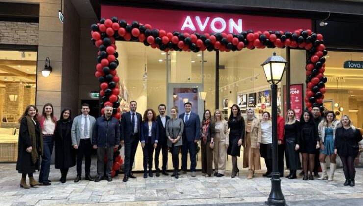 Avon’un 85’inci satış noktası İstanbul’da açıldı