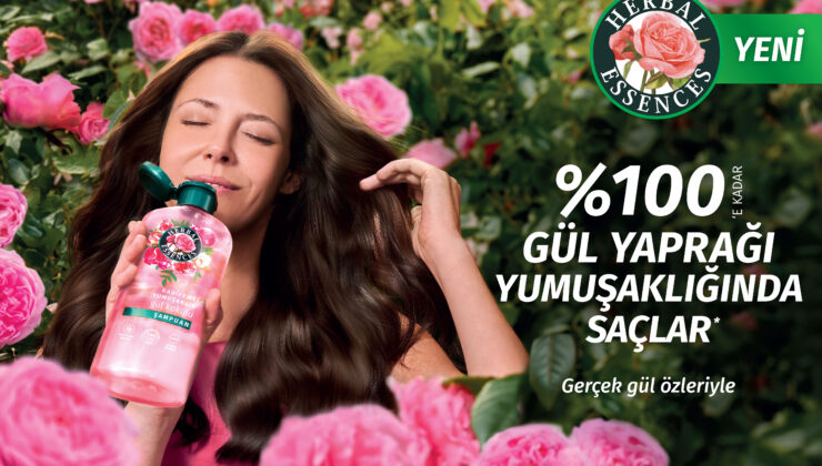 Herbal Essences Gül Kokulu Kadifemsi Yumuşaklık Serisi Saçları Besliyor