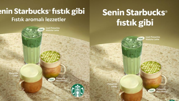 Starbucks Kış Menüsünde Fıstık Aromalı Yenilikler Sunuyor