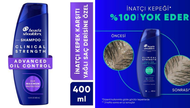 Head & Shoulders Clinical Strength Kışta Saç Derisini Koruyor