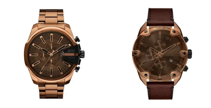 Diesel Saatlerde Bronzun Gücü: Mega Chief Slim ve Spiked Modelle Fark Yaratıyor