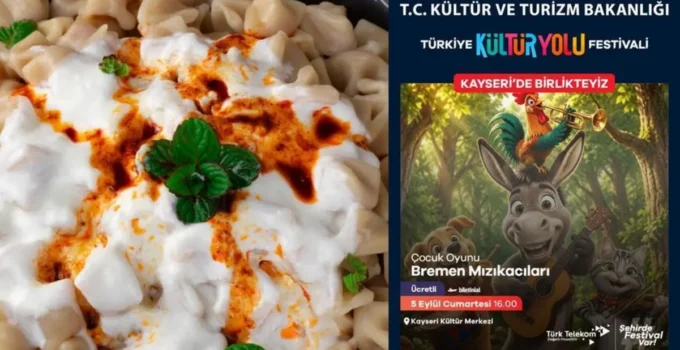 Kayseri Kültür Yolu Festivalinde Tarihin İzinde Büyük Buluşma