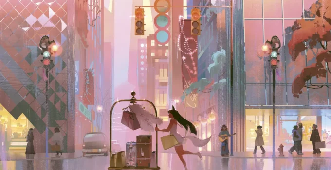 Louis Vuitton K/DA Tempo Point Kitabını Masaya Sundu