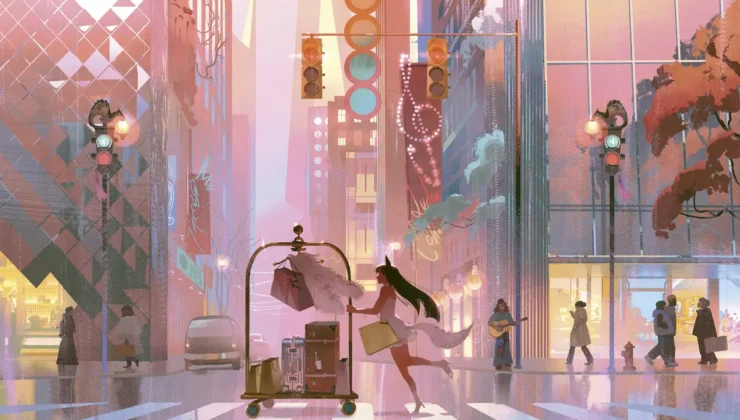 Louis Vuitton K/DA Tempo Point Kitabını Masaya Sundu
