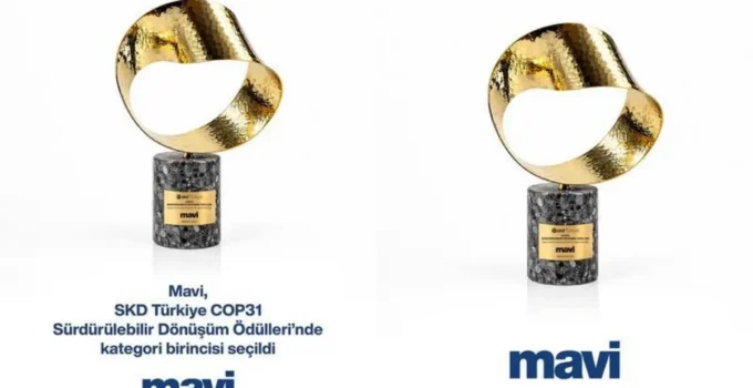 Mavi COP31 Ödülleri’nde Kategori Birincisi Oldu